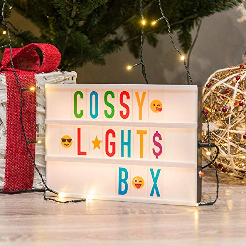 cossy 300 Cinema Light Box Letters, Lightbox Number, Symbols and Emojis for A4 Light Box - Thumbnail 4