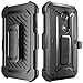 Moto X Case, SUPCASE [Heavy Duty] Belt Clip Holster Case for Moto X (2nd Gen.) Phone 2014 Release [Unicorn Beetle PRO Series] with Built-in Screen Protector [Not Fit Moto X 2013 Release] (Black)