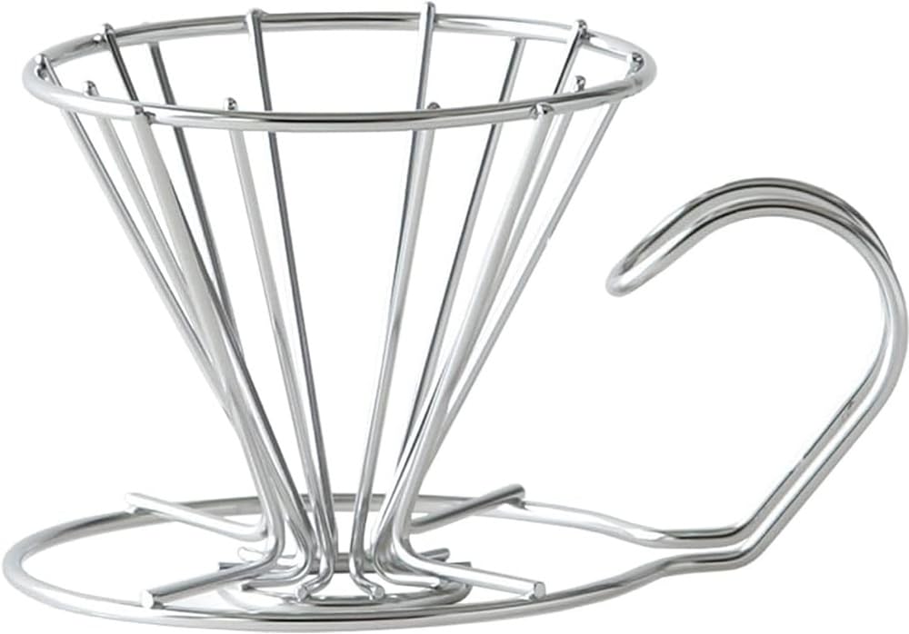 KOGU 珈琲考具 コーヒー ドリッパー 一人用 【日本製】 食洗機対応 1杯用 円すい型/台形型フィルター対応 ガス抜けが良い 注ぐ量が見える 軽量 ステンレス ドリップ 器具 おしゃれ アウトドア 燕三条 42158 プレゼント 誕生日 記念日 ギフト 贈り物 父の日 贈り物 父の日 下村企販 の商品画像