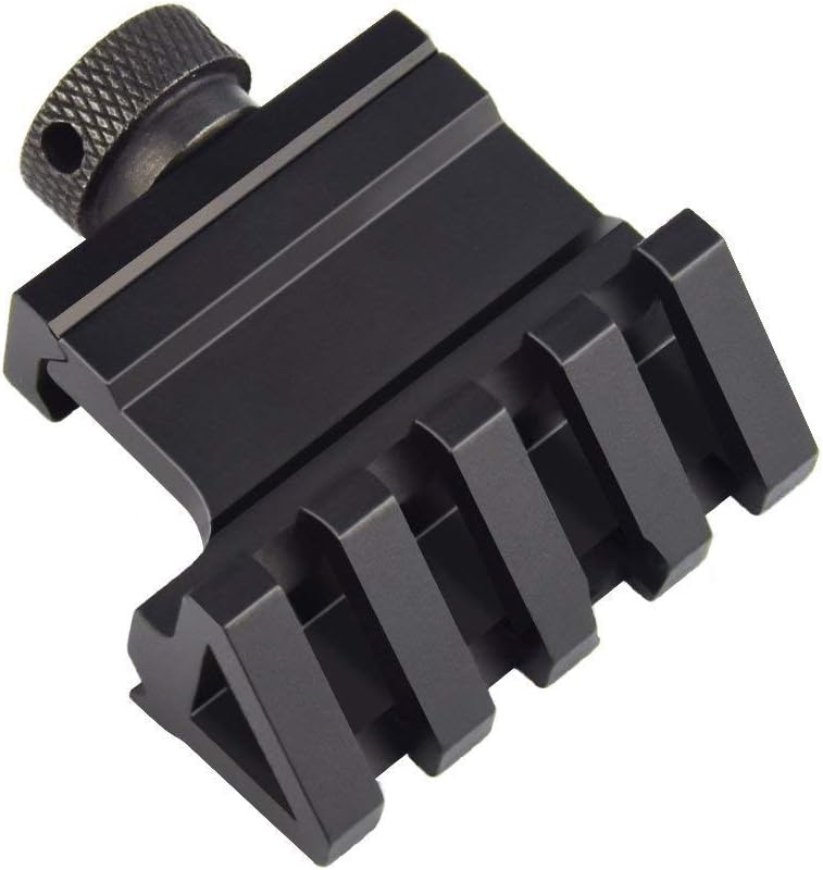 Autimatic 6Pcs 45 Degree Offset Rail Mount, 4 Slots 20mm Picatinny Weaver Rail for Flashlights Laser Red Dot Sight Optics Tactical Style : Sports & Outdoors