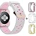 Apple Watch Band 42mm 38mm,Oitom Soft Breathable Silicone Replacement Wristband Straps with Plated TPU Protective Case for Apple Watch Nike+,Series 1,Series 2,Sport,Apple Watch Edition Mix Color