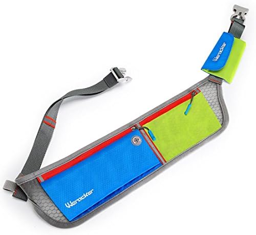 Werocker Running Belt, UltraSlim Breathable Fanny Pack