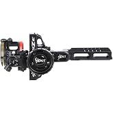 B3 Archery Exact Rize Hunter Bow Sight, Left Hand, Mathews Bar, 3-Axis, Sight Light, Rapid Travel Wheel, Steel Pins, 2023 Model (RZE-HT-LH-M)