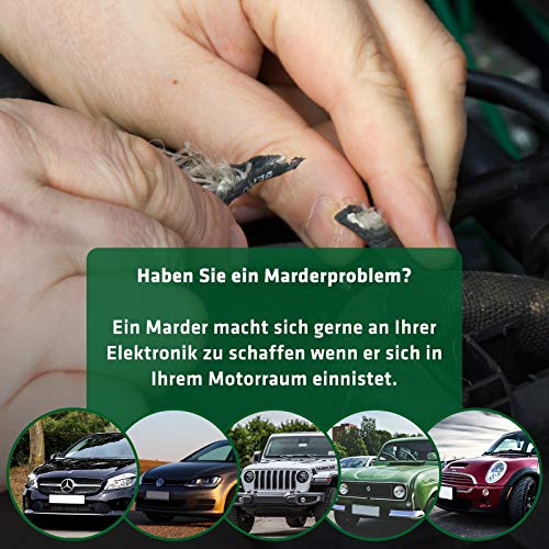 GARDIGO® Marderspray - Marderschreck für Auto, Dachboden, Garten | 500ml mit Eukalyptus-Citriodora Ãl | Marderabwehr Auto zum Marder vertreiben | Abwehrspray gegen Marder im KFZ | Made in Germany – Bild 6