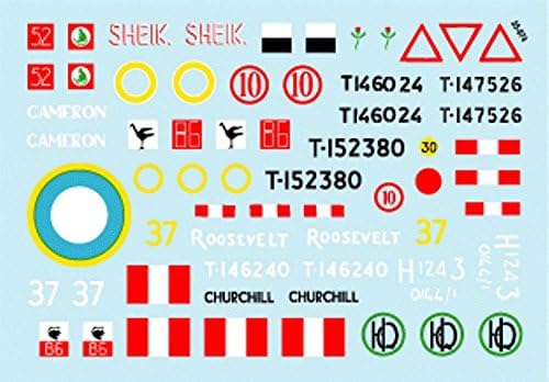 Star Decals 1:35 British Tanks in Italy Sherman Mk.IIA &amp; Mk.III #35974