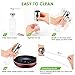 Olive Oil Sprayer, Oil Spray Bottle - Strongest & Portable Oil Dispensers Bottle for BBQ, Making Salad, Cooking, Baking, Roasting, Grilling, Frying With Cleaning Brush Silicone Brush,Silicone Funnel