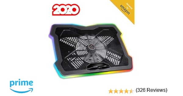 KLIM™ Ultimate + Base de refrigeración para portátiles RGB: Amazon ...