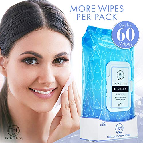 Herb-Luxe-Face-Wipes-Makeup-Remover-Facial-Cleansing-Wipes-for-Sensitive-Skin-60-Count-Collagen-6-Pack-360-Wipes