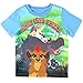 Disney Little Boys Lion Guard Short Sleeve T-Shirt, Blue, 4T