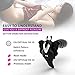 Vibrating Panties Wireless Remote Control Butterfly Vibrator, Wearable G Spot Vibrator for Women,Strong Rechargeable clitorals Stimulator,Panty Vibrator Sex Toy for Women and Couples (Black)