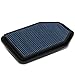 Replacement for Jeep Wrangler 3.6L / 3.8L Reusable & Washable Replacement High Flow Drop-in Air Filter (Blue)