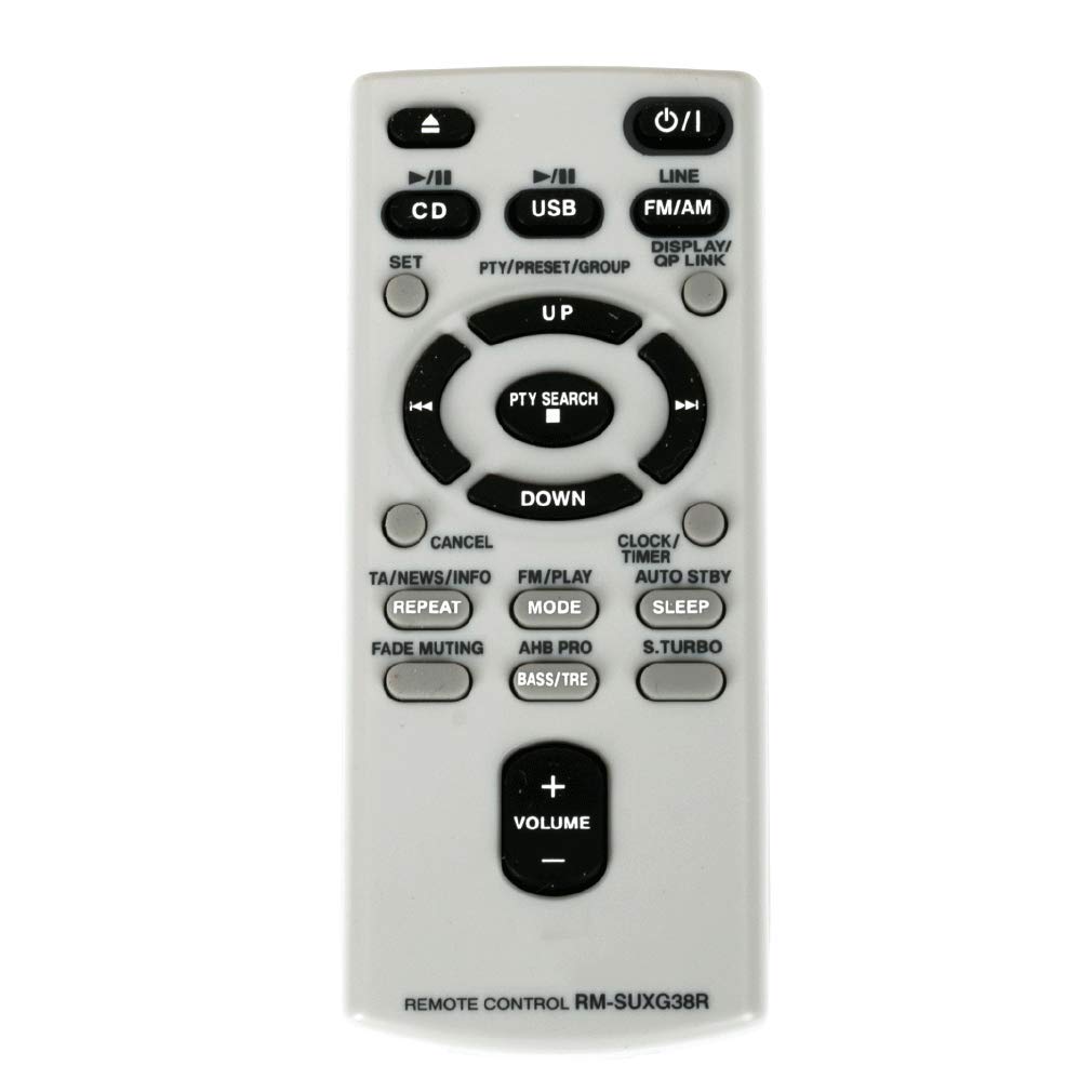 VINABTY RM-SUXG38R Remote Control for JVC UX-N1WJ UX-N1SE UX-N1WC UX-N1 UX-G37