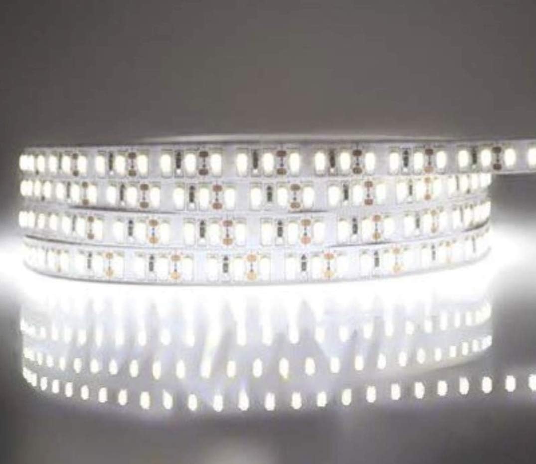 5 m Roll of LED Light Strip 18 W/Metre to 24 V, Cool White (6500 K), 5630 Diode Strip Tape, 60 LEDs/Metre, 4800 Lumens - Image 4
