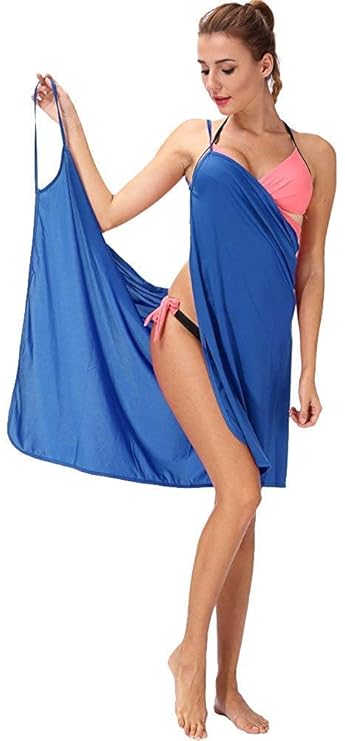 wrap beach dress