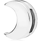 MiniJewelry Moon Clip Charm fit Pandora Reflexions Bacelets Sterling Silver Beads for Women
