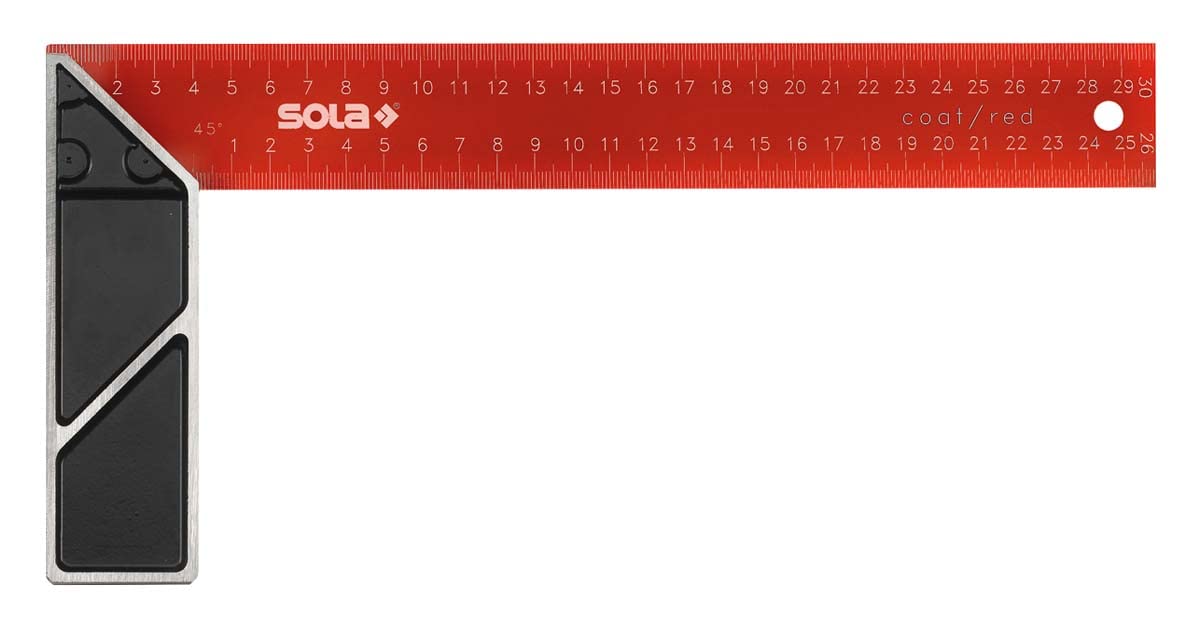 Sola 56014201 "SRC 300" Carpenter Square, Black