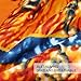 BlessLiving Basketball Bedding for Boys or Girls, 3D Shooting a Basketball, Red Flames and Blue Water, 3 Piece Sports Duvet Cover (Twin)