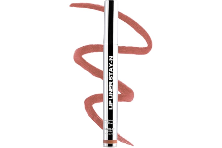 Sacheu Lip Liner STAY-N Peel Off Lip Stain — Long Lasting Matte Lip Tattoo Transfer Proof Lipstain Infused with Hyaluronic Acid & Vitamin E for All Skin Types — Vegan & Cruelty-Free, p-INKED