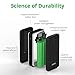 Zendure A2 Portable Charger 6700mAh – Ultra-Durable External Battery Power for iPhone, Android and More, PC Advisor Winner 2014-2017, Lightweight and Compact– Black