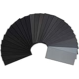 45PCS Sandpaper,Atosun Premium Wet Dry Waterproof Sand Paper, 120 to 5000 Assorted Grit Sanding Paper for Wood Furniture Fini