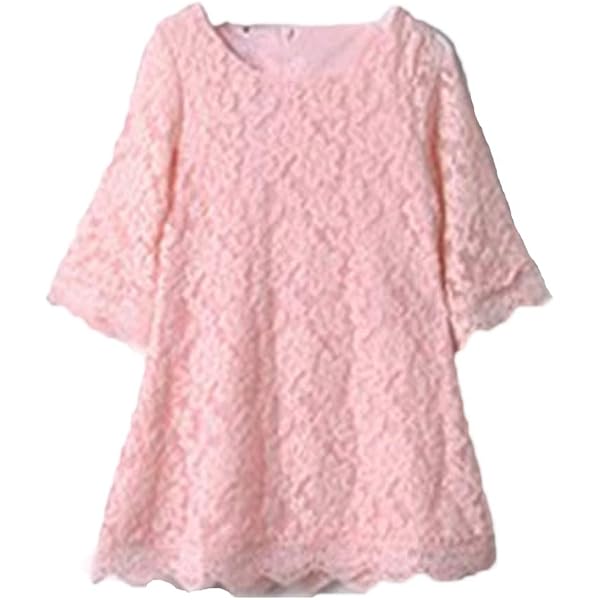 BluNight Collection Little Girl Floral Print Dress - Easter Flower Girl Dress, Ruffles Sleeve, Sizes 2T-8 - View #11