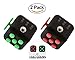 Fidget Cube 2 Pack - 100% Prime Delivery - Fidget Toy - Relieves Stress - Anti Anxiety Fidget Cube - For Children And Adults - ADHD Toys - Help To Focus - 6 Sides Fidget Dice (2 Colors Included)