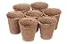 3 Inch Peat Pots Pack of 100 by Garden Monks -for Plant Starters, Seedlings,Saplings, Flowers,Vegetables-Eco Friendly & Biodegradable -Prevent Transplant Shock -Garden,Backyard,Kitchen Seed Planting