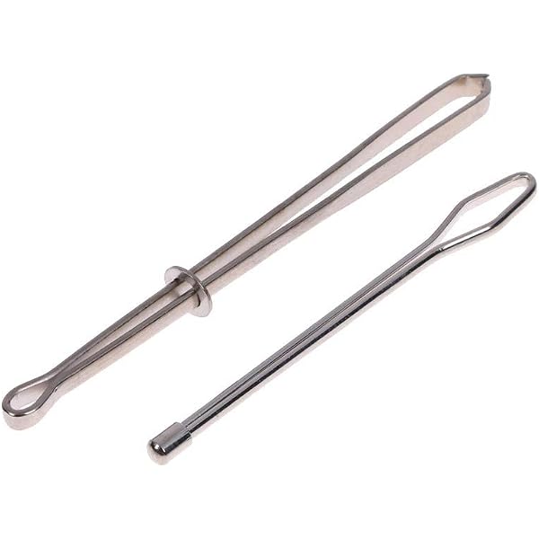Meaben 4 Pieces Drawstring Threader Easy Pull Stainless Steel Bodkin Needles Threader Tweezers Drawstring Replacement Tool for Wool Yarn Ribbon