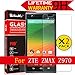 ZTE Z MAX Glass Screen Protector, (Z MAX Z970)[2Pack] AnoKe [Lifetime Warranty](0.3mm 9H 2.5D) Best Tempered Glass Screen Protector Film Shield Guard For ZTE ZMAX 5.7 Z970 Glass 2Pack
