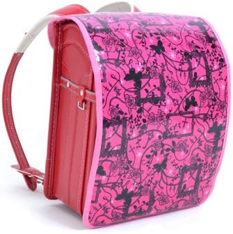 Amazon ワクワク通学 ランドセルカバー バラとアゲハのキラキラガーデン 日本製 N 女の子 ランドセルカバー 文房具 オフィス用品