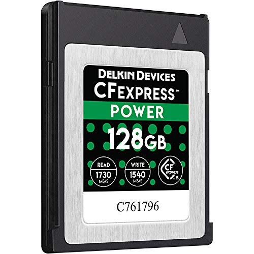 Delkin Devices 128GB Power CFexpress Type B Memory Card (DCFX1-128)