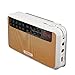 Rolton E500 Portable Stereo Bluetooth Speakers FM Radio Clear Bass Dual Track Speaker TF Card Micro SD Card USB Music Player (Yellow)
