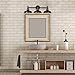 Design House 520320 Kimball Industrial Farmhouse 3-Light Indoor Bathroom Vanity Light with Metal Shades for Over the Mirror, Coffee Bronze