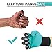 Garden Genie Gloves by Sweetmart with Fingertips Claws on right Hand, for Digging and Planting, Safe for Rose Pruning, for Quick And Easy Gardering