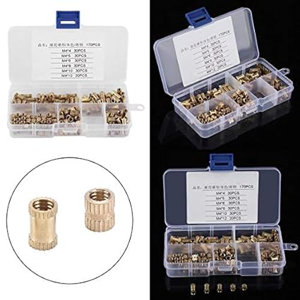Hex Nuts Nut Knurled Threaded Embedded Gold Corrosion Resistance High Precision Msgconstrutora Com Br