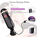 WeDol Male Masturbator Electric Automatic Heating Masturbation Cup with 10 Powerful Thrusting Modes 10 Massage Patterns 10 Speed Frequency & 4 Female Moans 3D Realistic Vagina