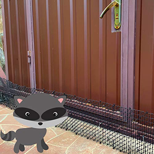 Mood Lab Cat Scat Spike Mat - 6.5 ft Roll - Anti-Cat and Pet Prickle Strip with 8 Garden Staples - Thumbnail 7