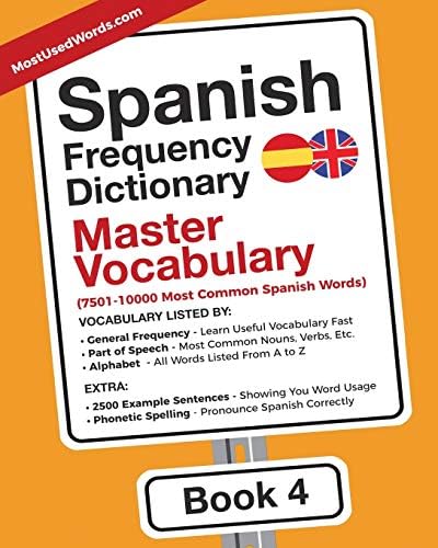 Amazon.com: Spanish Frequency Dictionary - Intermediate Vocabulary