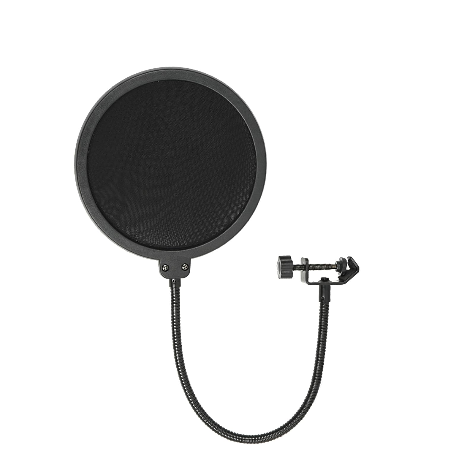 Musiin Microphone windscreen Pop Filter Compatible with TONOR Razer Seiren X, Mini, V2 Pro, Elite, Emote Proscreen Microphone Filter Shield with Metal Stabilizing Arm, Antipop Mask with C-Clamp