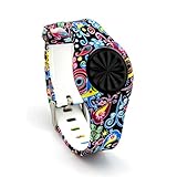 VOMA USA Newest Jawbone Up Move Buckle Bracelet - Adjustable Wristband and Wristwatch Style - Silicone Replacement Secure Band with Chrome Watch Clasp and Fastener Buckle(001)