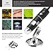 USB Microscope,WiFi Digital Microscope 2MP Camera Rechargeable Kids Microscope Endoscope 1080P HD,1000x Magnification for iPhone/iPad/Android Phone/Windows