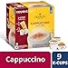 Gevalia Cappuccino Espresso K-Cup Coffee Pods & Froth Packets (36 Pods and Froth Packets), 9 Count (Pack of 4)