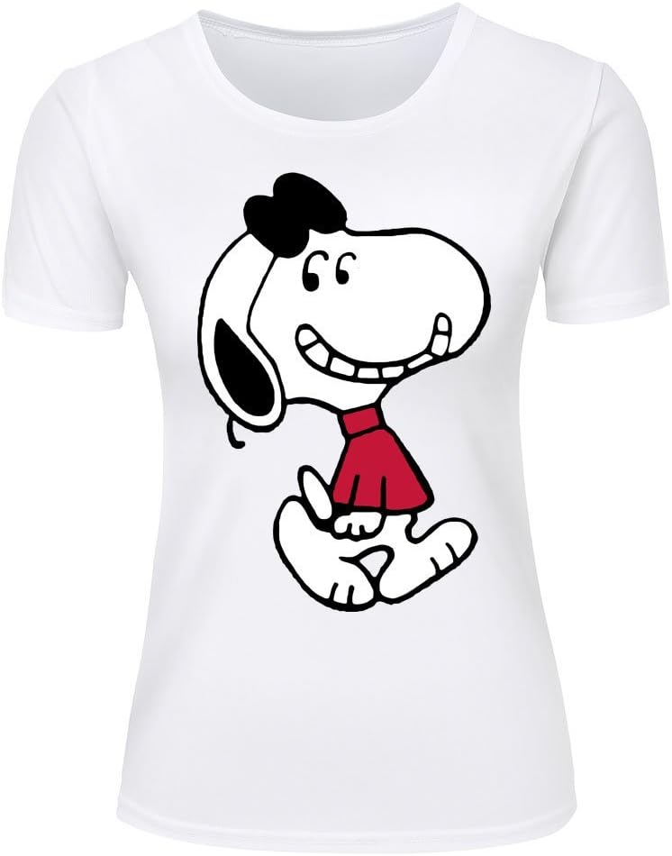 Take Collectibles womens Cute Snoopy crew-neck T-shirt XXX-Large