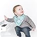 Baby Bandana Drool Bibs with Snaps, Organic Super Absorbent Cotton Drooling & Teething Bib Set of 4 by Matimati (Ants&Houses)
