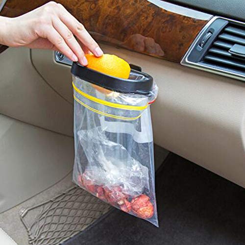 Leaftree Car Auto Trash Bag Rack Container Bin Waste Organizer Holder Frame Portable