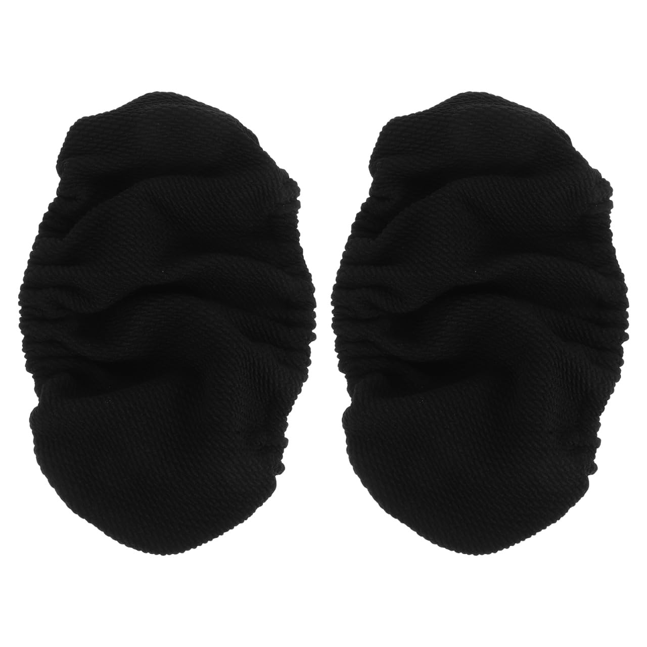 VALICLUD 2pcs Office Chair Arm Covers Removable Office Chair Armrest Covers Elastic Band Washable Computer Chair Arm Rest s (Black)