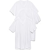 Calvin Klein Mens Cotton Multipack V Neck T-Shirts