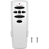 CENMING Replacement Remote for Hampton Bay Hunter Ceiling Fan Remote Control, w/Reverse Light Dimmer 3-Speed Wall Mount 303.9MHz,for UC7078T CHQ7078T CHQ8BT7078T L3H2010FANHD Fan-HD HD6(Remote Only)