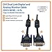 Tripp Lite DVI-I Dual Link Digital and Analog Monitor Cable (DVI-I M/M), 2560 x 1600, 6-ft.(P560-006-DLI),Black