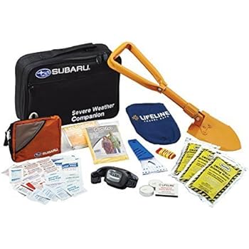 Amazon.com: SUBARU Genuine Roadside Emergency Kit ... subaru brz fuse box 